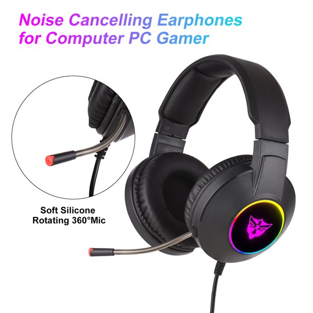 Наушники PC G980 RGB (Чёрный)