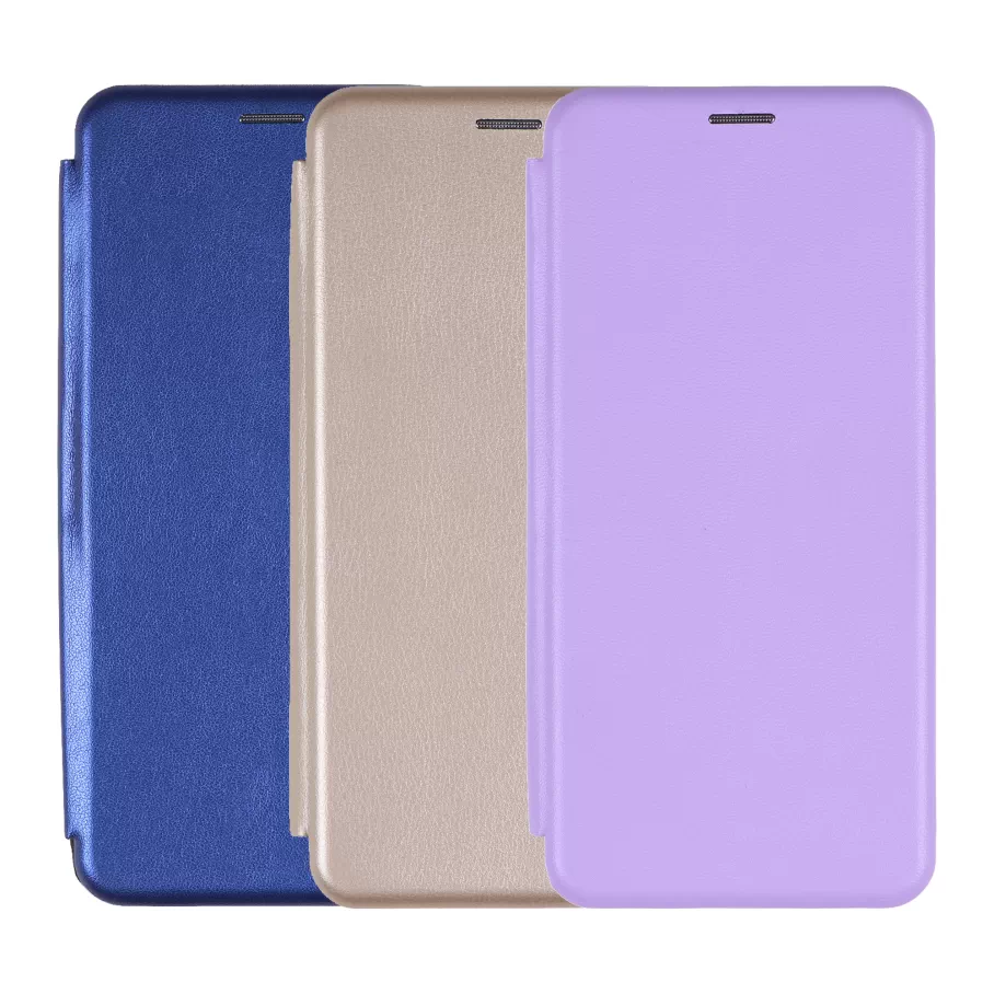 Чехол-Книжка для Xiaomi Redmi 8, цвет золотой