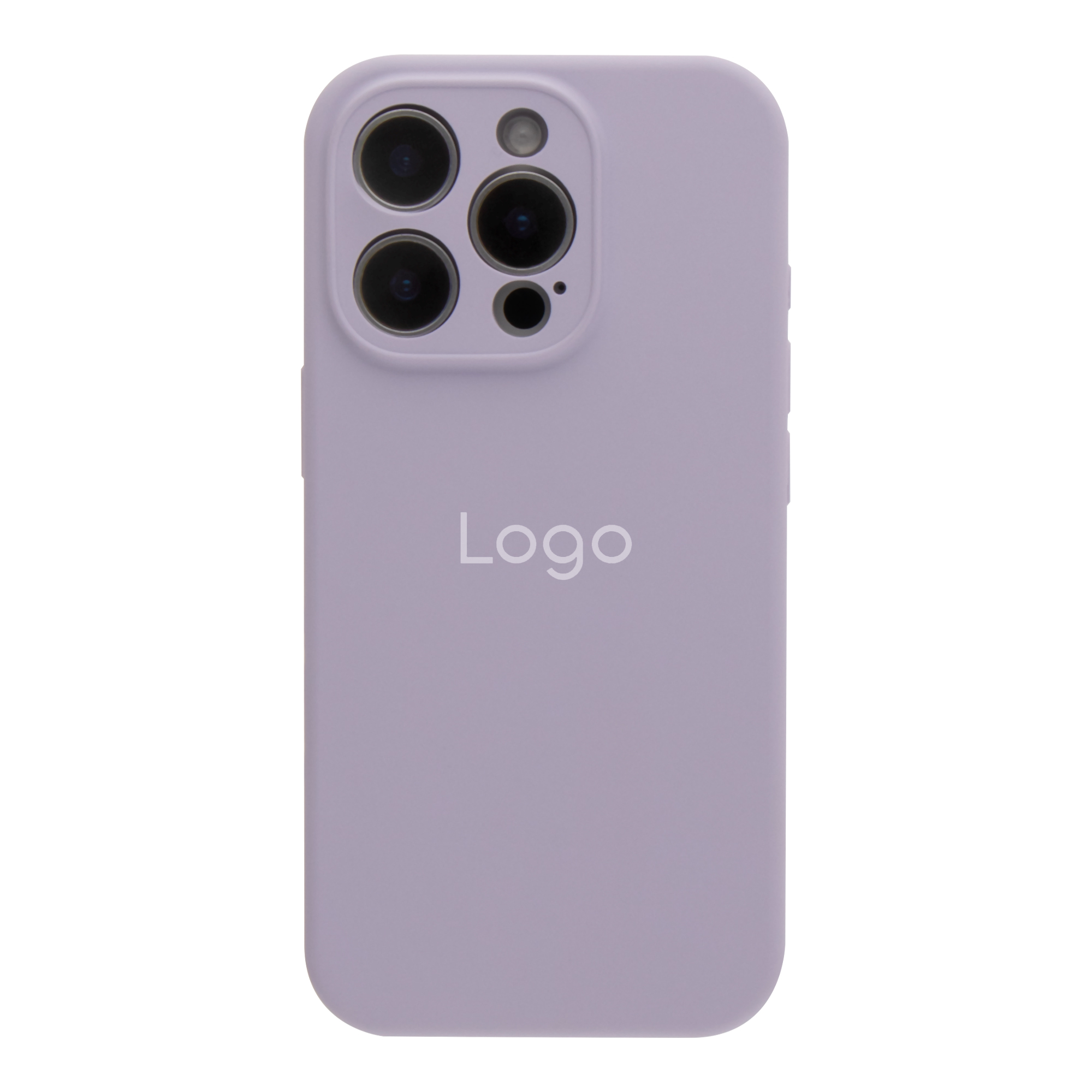 Чехол Silicone Case Full Size with Frame для iPhone 16 Pro Max (83.Lilac Purple)