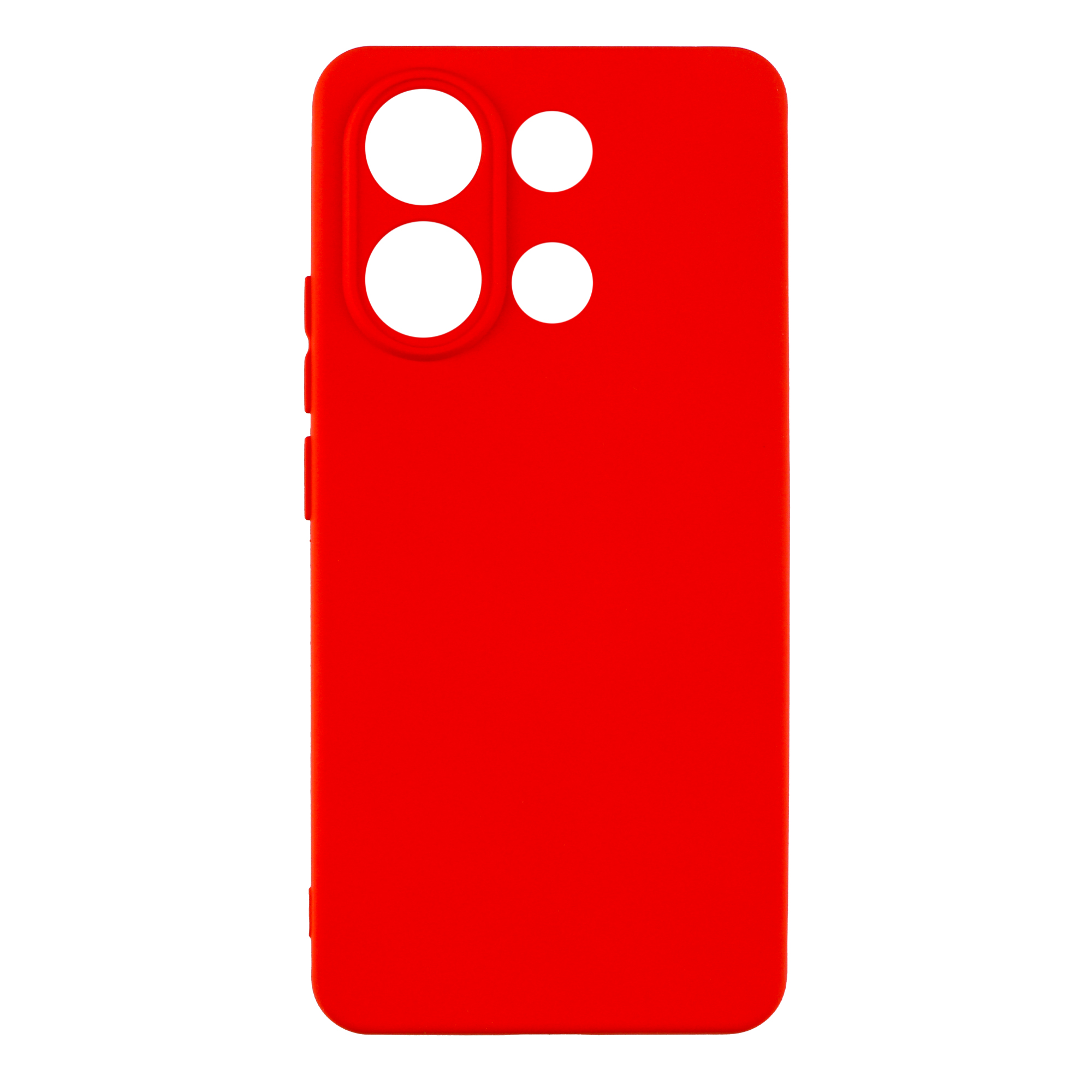 Чехол Silicone Cover Full Camera (A) для Xiaomi Redmi Note 13 Pro 4G (14.Red)