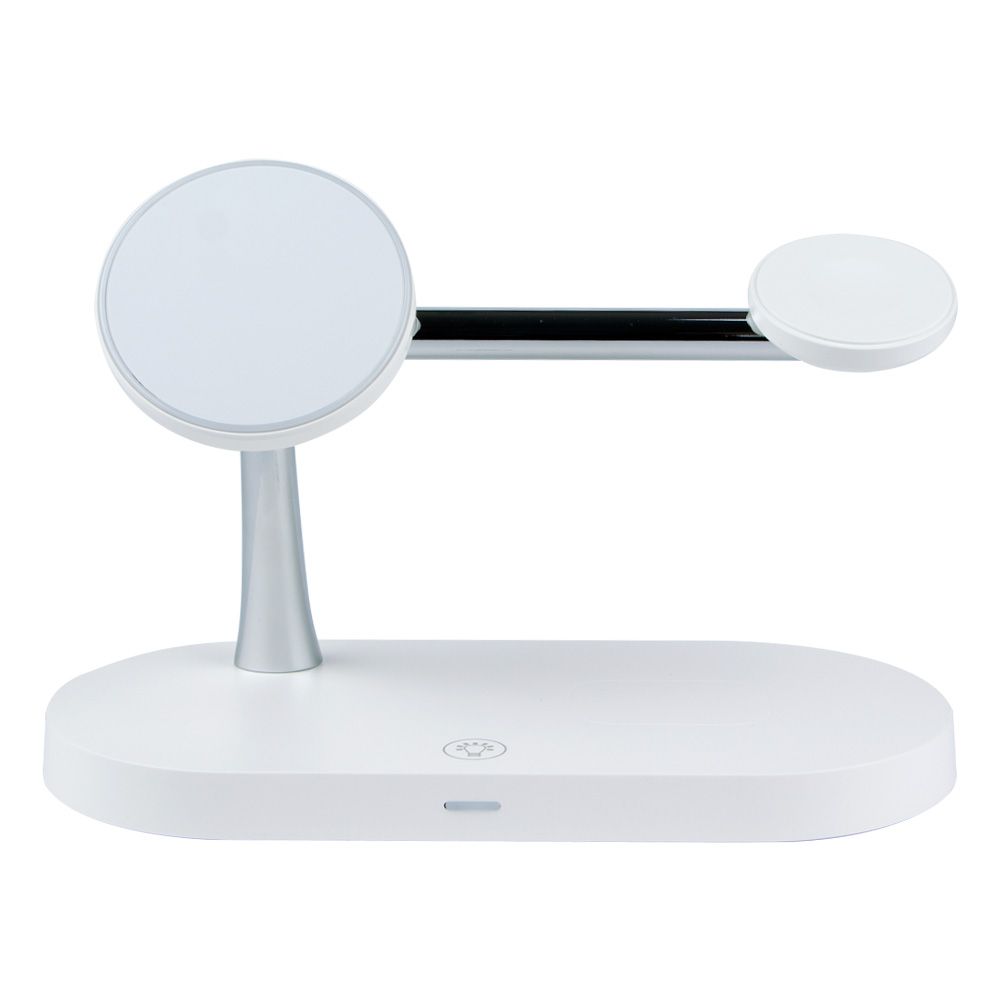 Беспроводное Зарядное Устройство 5in1 Proda Magnetic 15W PD-W6 (Белый)