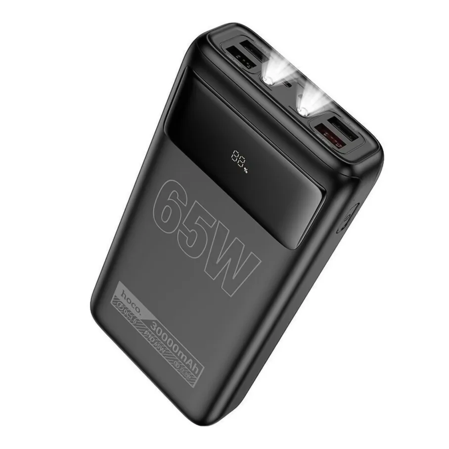 Power Bank Hoco DB81 Apollo PD65W 30000 mAh, цвет черный