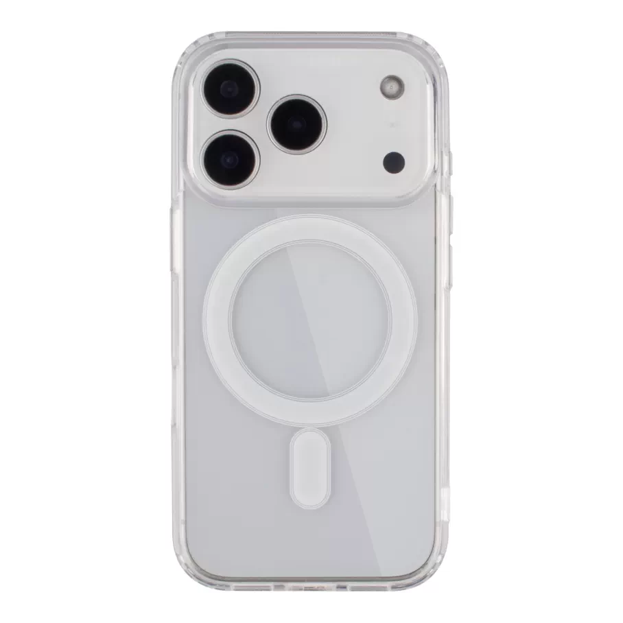 Чехол для iPhone 17 Pro Max с MagSafe, цвет прозрачный