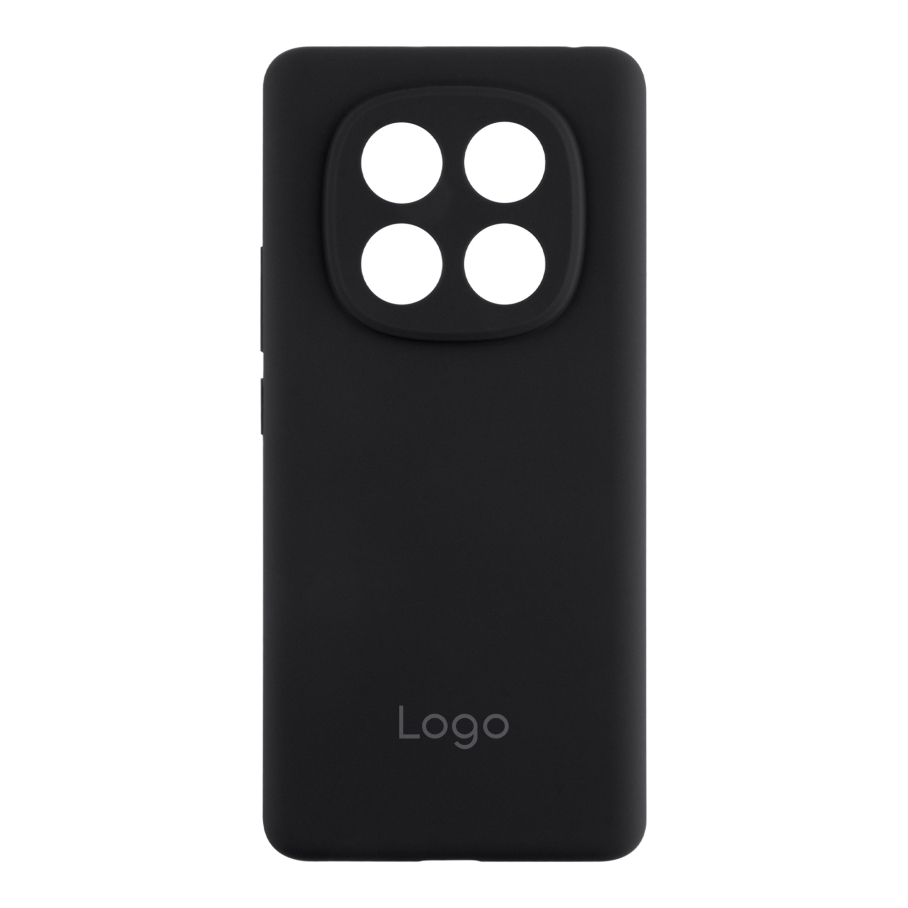 Чехол Liquid Silicone (AA) Full Camera для Xiaomi Redmi Note 14 Pro 4G (18.Black)