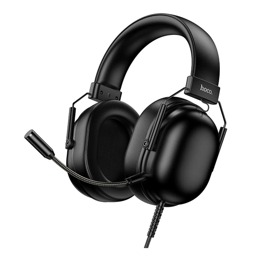 Игровые Наушники Hoco W113 Dynamic USB7.1, цвет черный