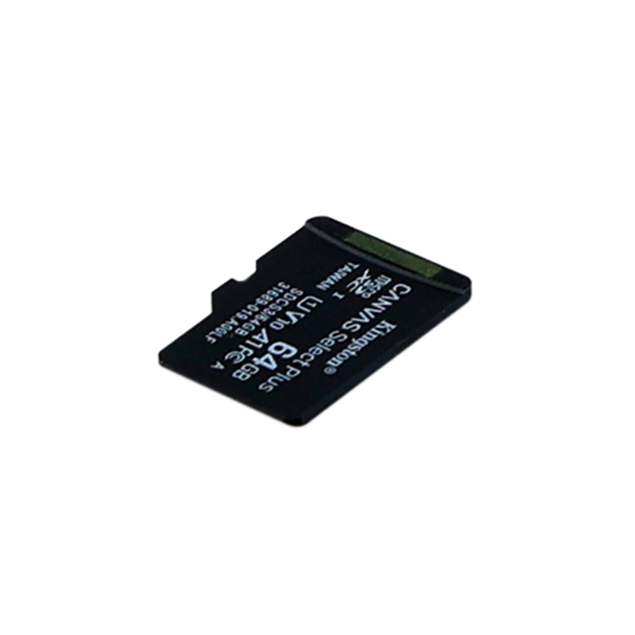 Карта Памяти Kingston Canvas Select Plus Gen3 microSDXC (UHS-1) 64gb 10 Class (Черный)