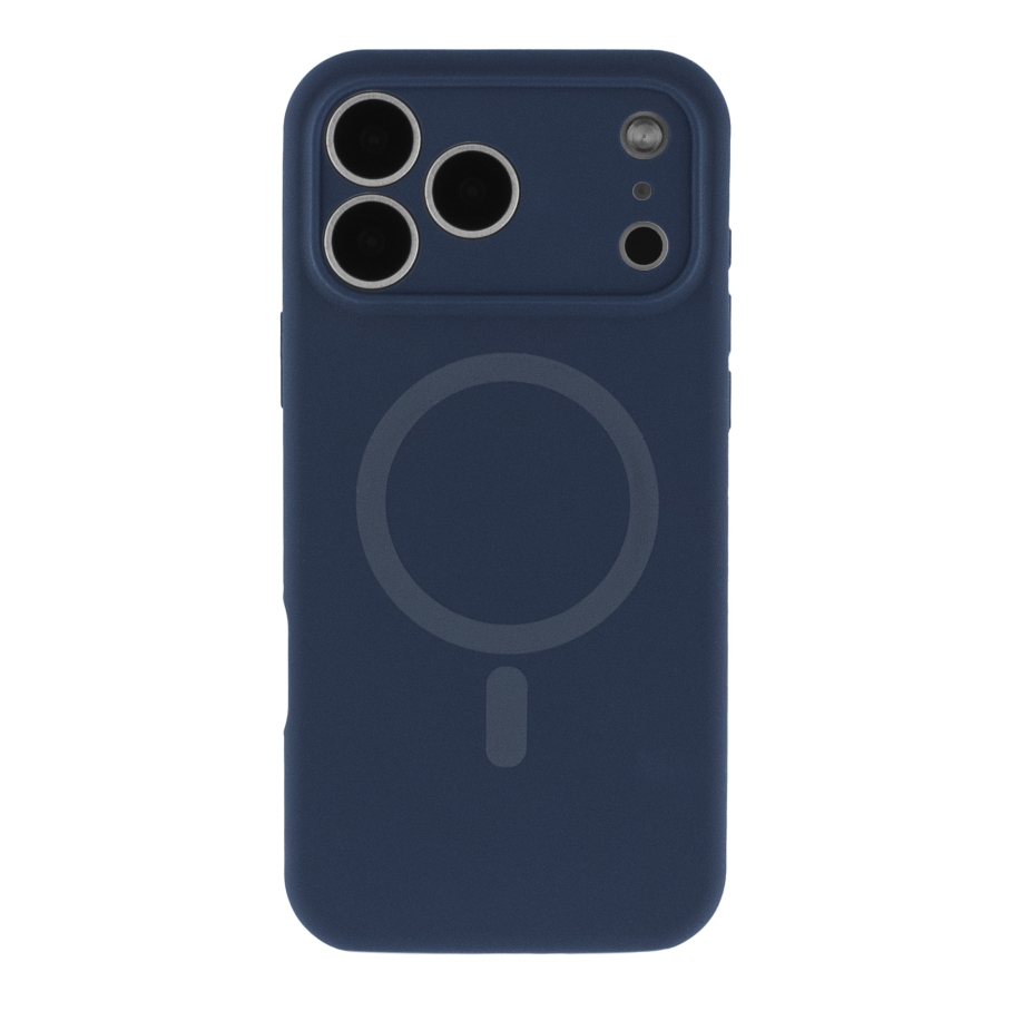 Чехол Glow Silicone Case Full Camera with Magsafe для iPhone 17 Pro (Blue)