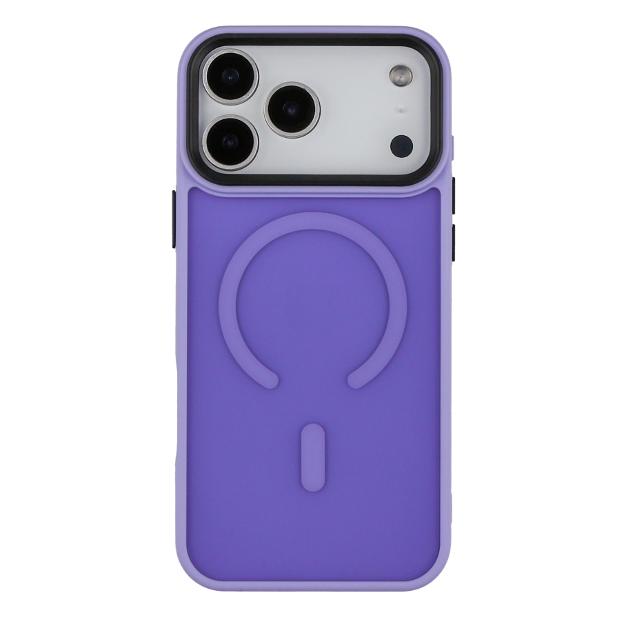 Чехол TPU+PC ShadowMat with MagSafe для iPhone 17 Pro (Elegant Purple)