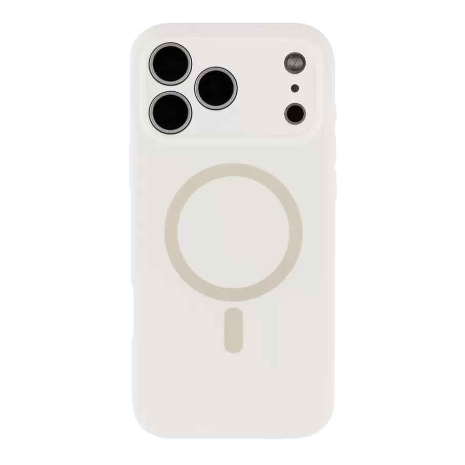 Чехол для iPhone 17 Pro Max с MagSafe, цвет белый