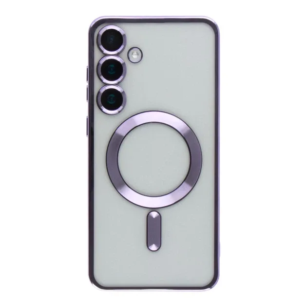 Чехол для Samsung Galaxy S24+ 5G с MagSafe, цвет темно-фиолетовый