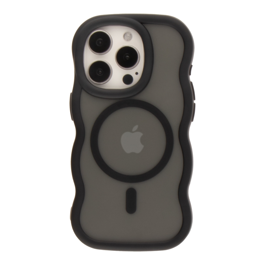 Чехол TPU+PC AquaWave with MagSafe для iPhone 15 Pro Max (Black)