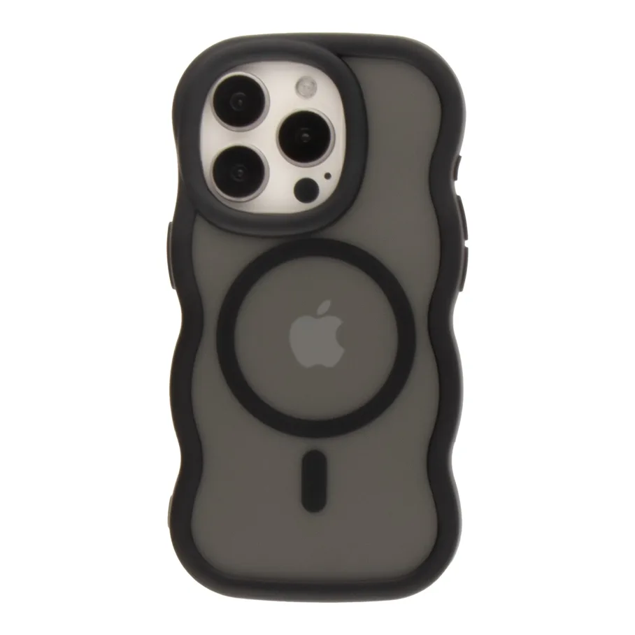 Чехол для iPhone 15 Pro Max с MagSafe, цвет черный
