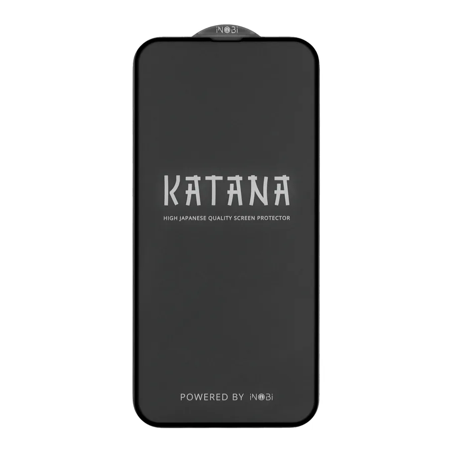 Защитное стекло KATANA by iNobi для iPhone 13 Pro Max/14 Plus, цвет черный