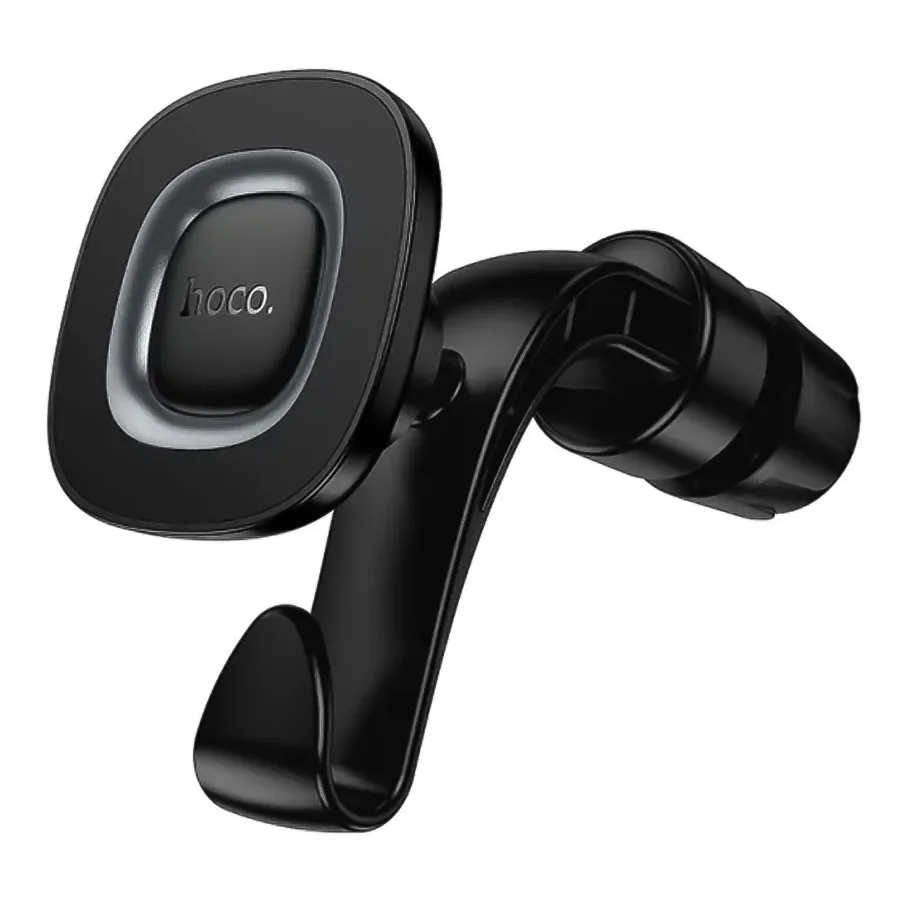 Автодержатель Hoco H99 Magnetic Ring, цвет черно-серый