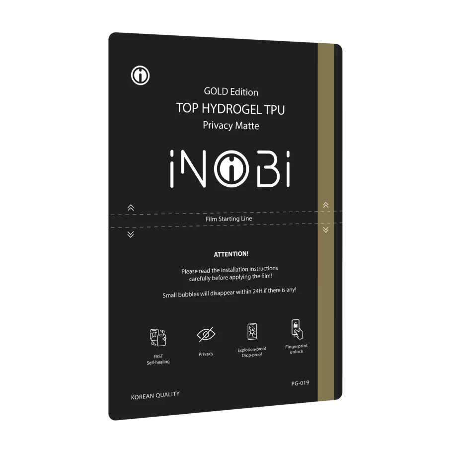 Гидрогель плёнка iNobi PG-019, матовая, 180×120мм