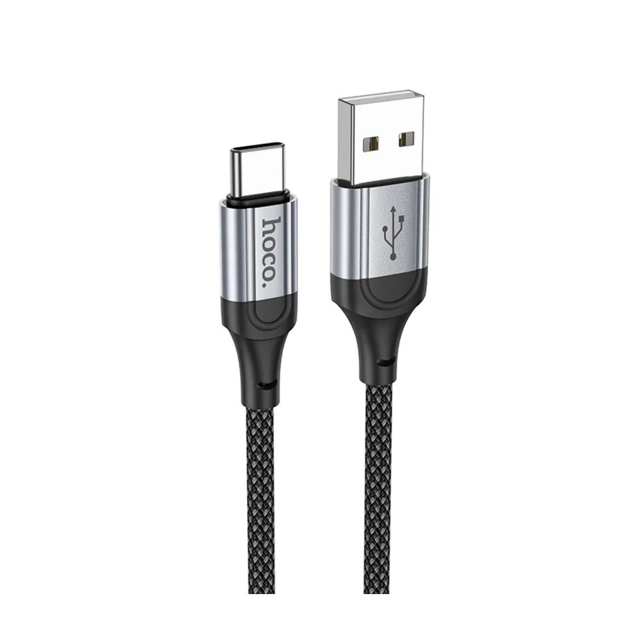 USB Hoco X102 Type-C 3A, цвет черный