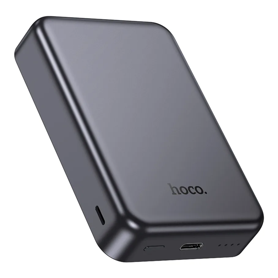 Power Bank Hoco J160A PD20W wireless magnetic 10000mAh, цвет серый