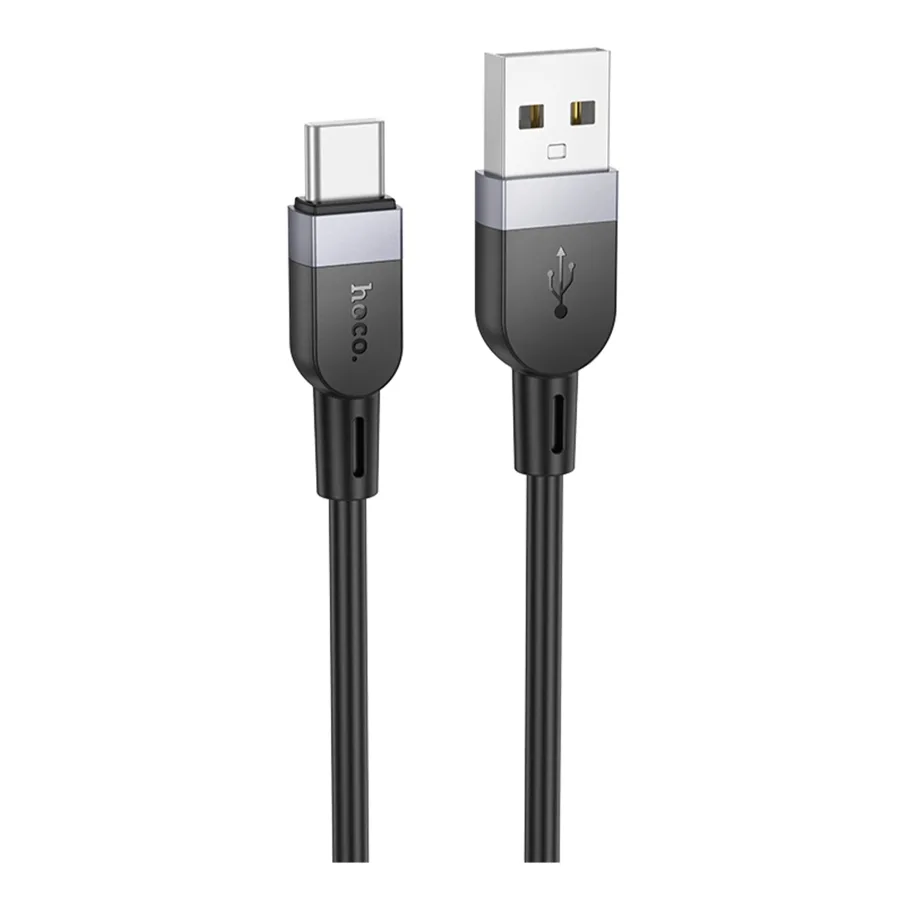 USB Hoco X109 Silicone Type-C 3A 3m (Черный)