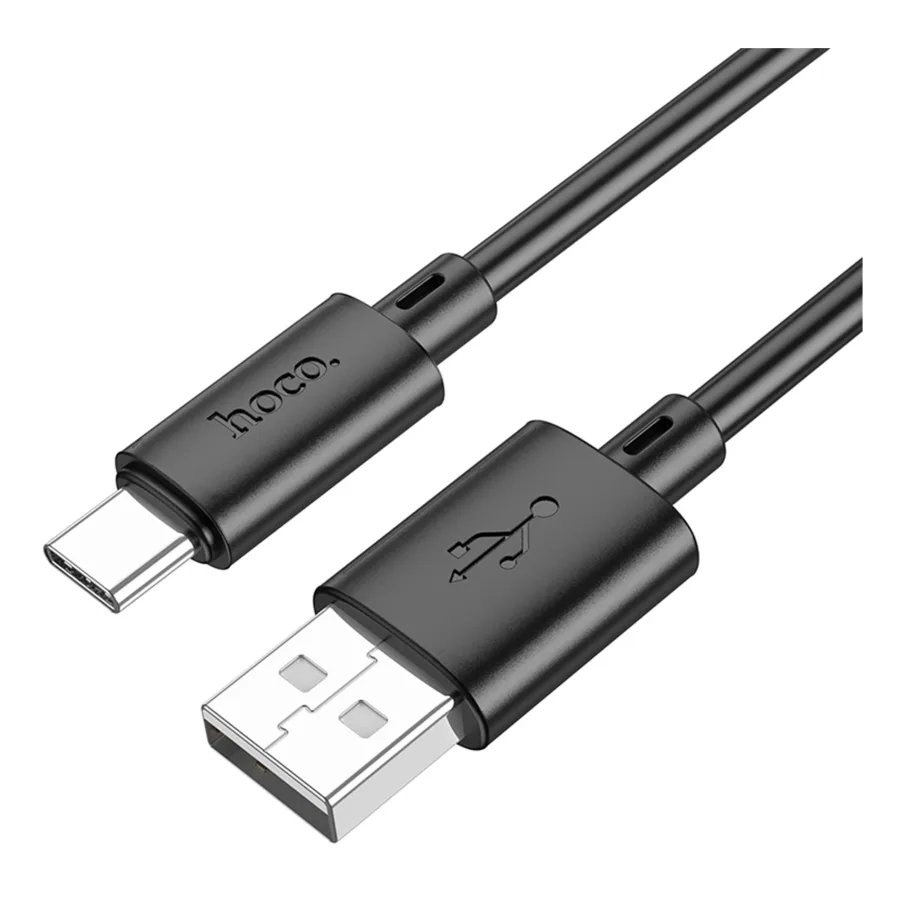 USB Hoco X88 Gratified Type C 3A 2m (Черный)