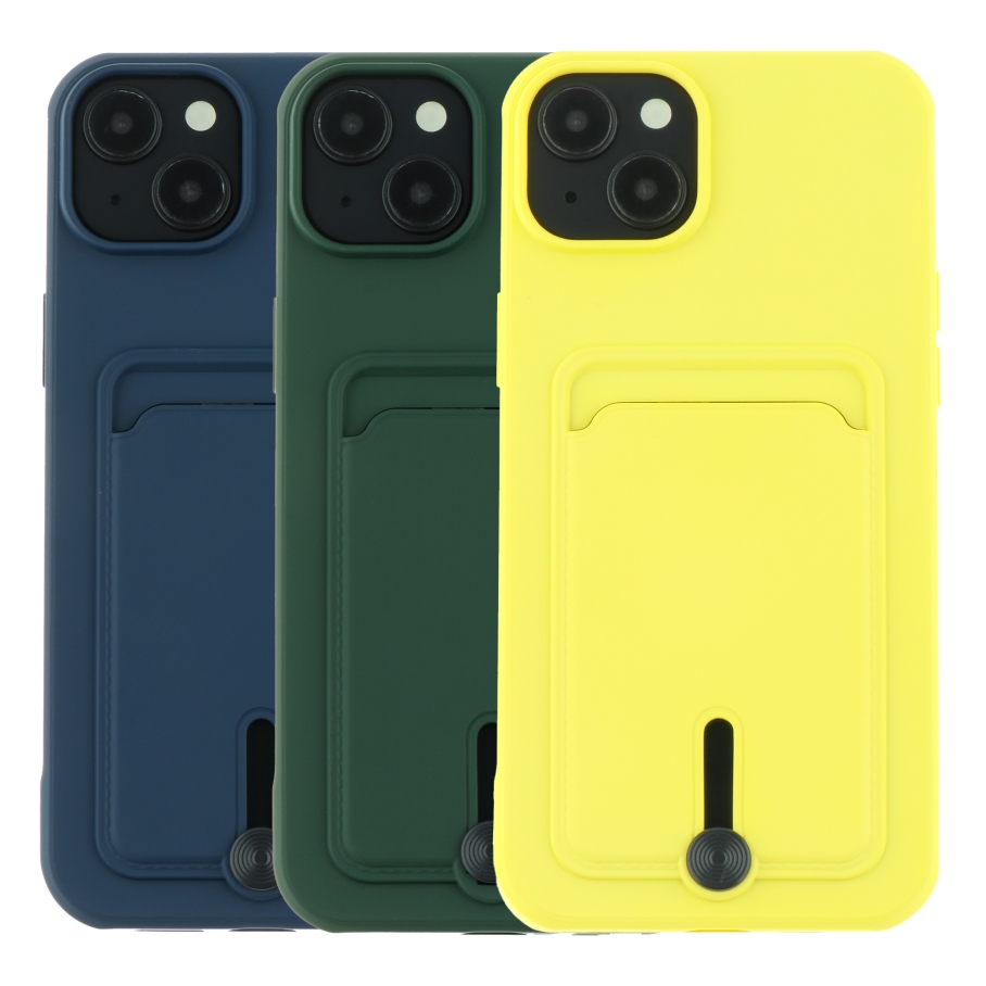 Чехол TPU Colorfull Pocket Card для Xiaomi Redmi 12 (14.Red)