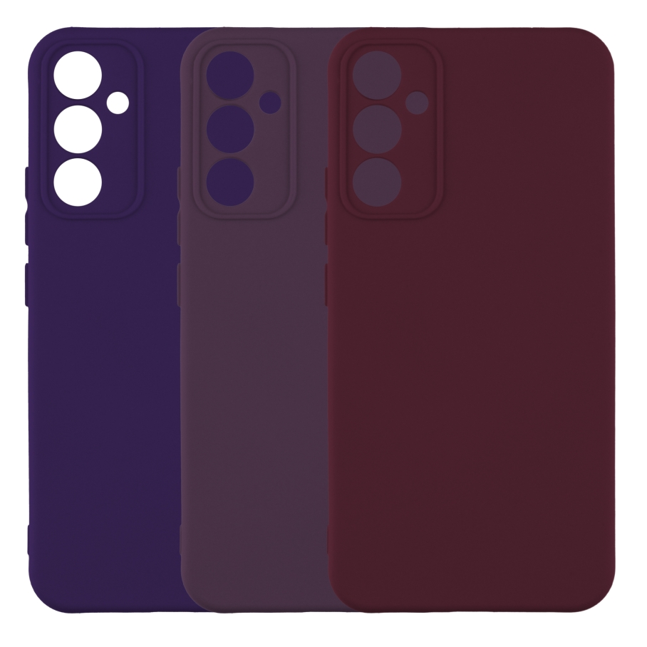 Чехол Silicone Case for Samsung A34 (A346E) No Logo (Black)