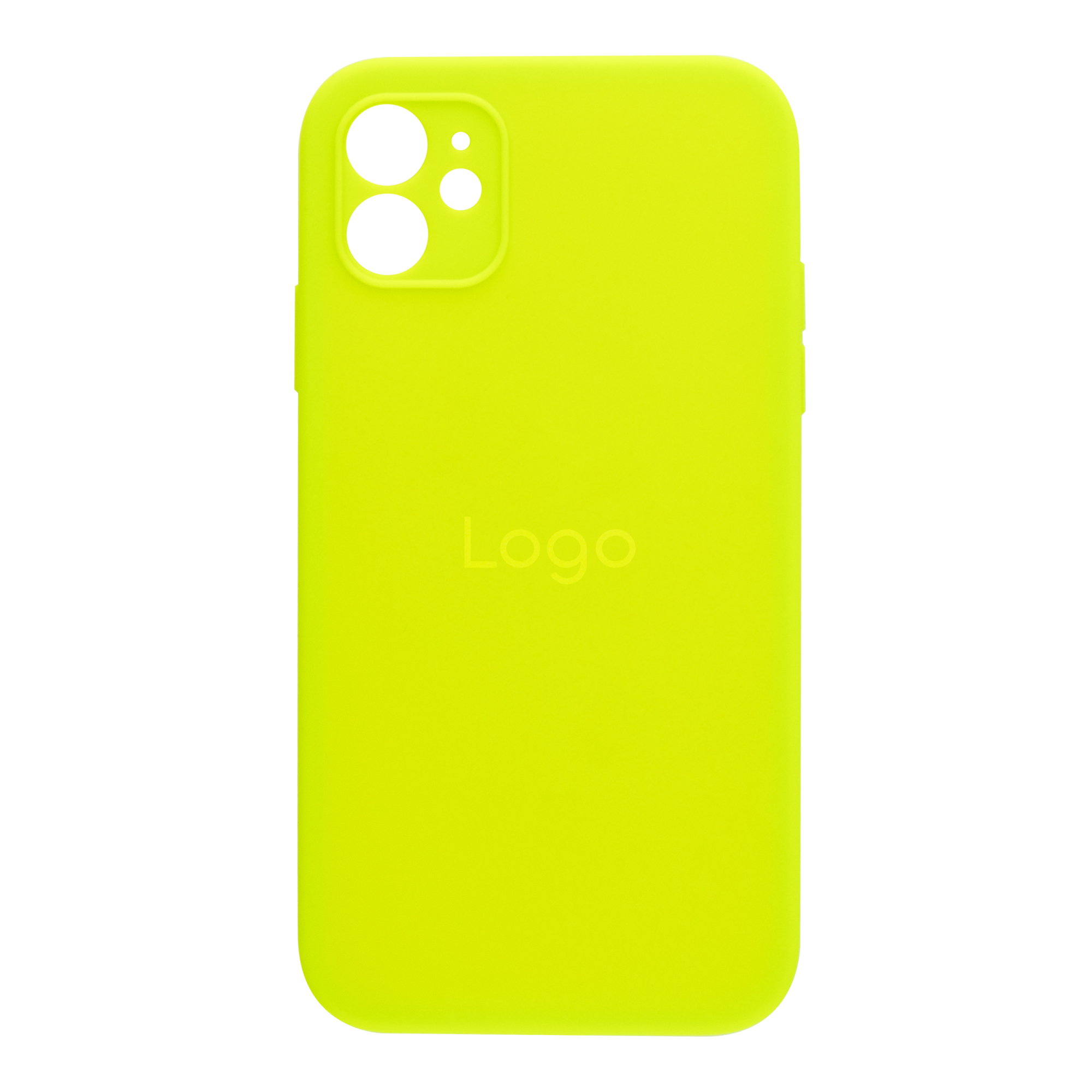 Чехол Silicone Case Square Full Camera для iPhone 11 (40.Shiny Green)
