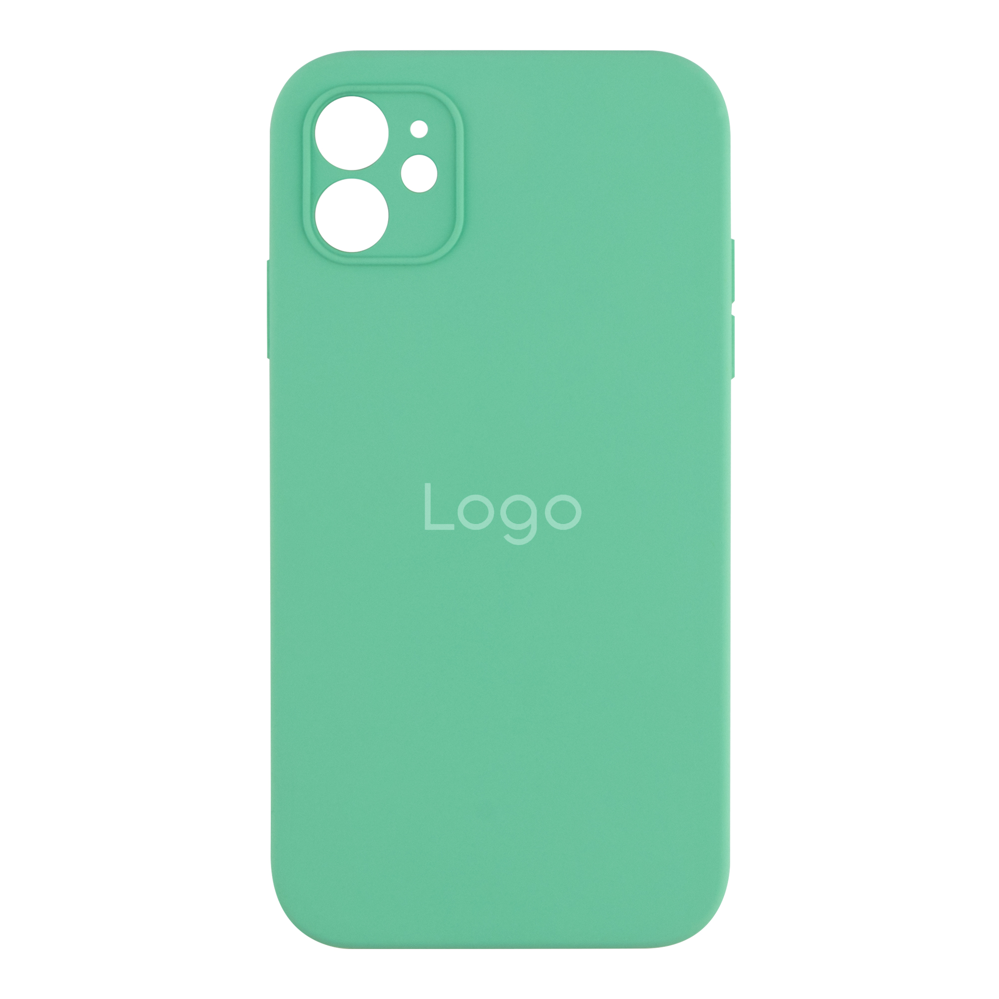 Чехол Silicone Case Copy Apple iPhone 11 Square (Spearmint, 25)