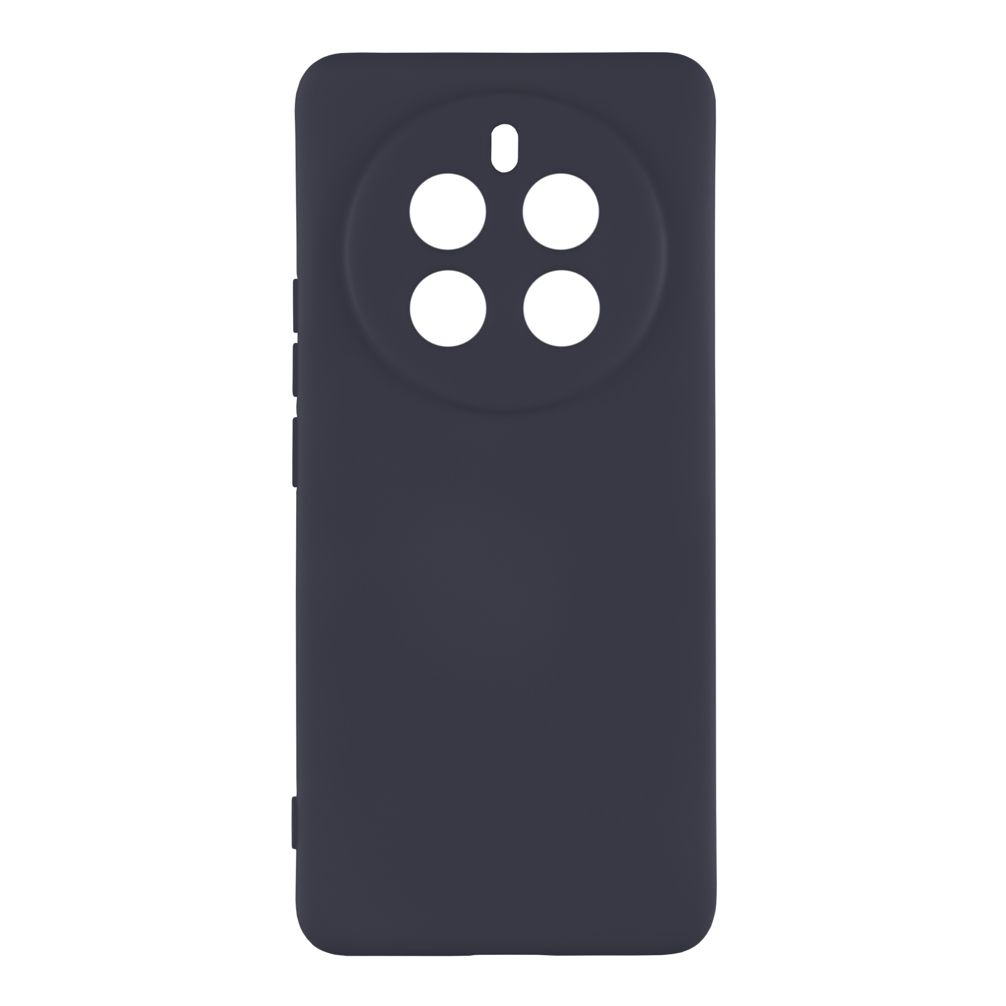 Чехол Silicone Cover Full Camera (A) для Realme 12 Pro (08.Dark Blue)