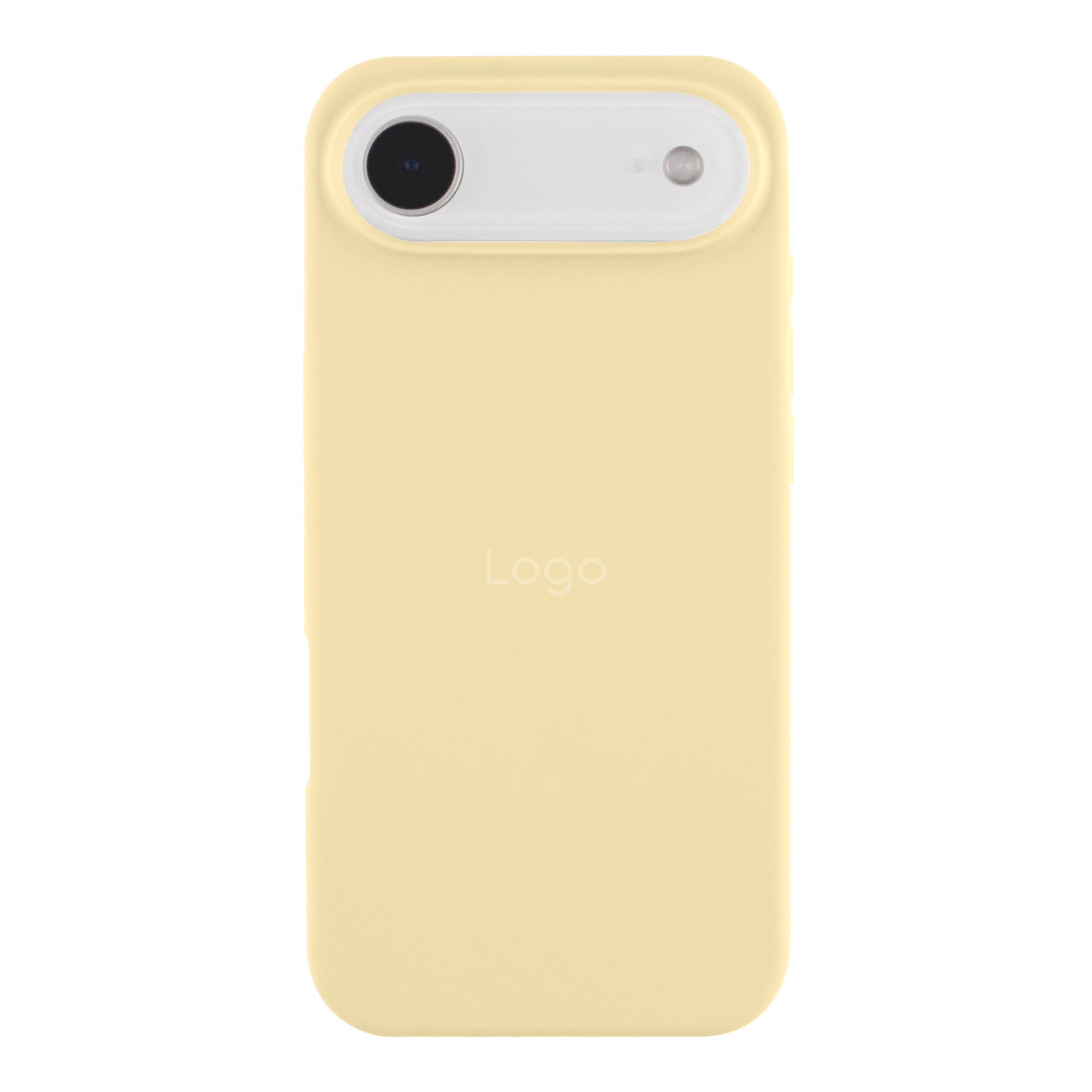 Чехол Silicone Case Full Size (AA) для iPhone 17 Air (60.Crem Yellow)
