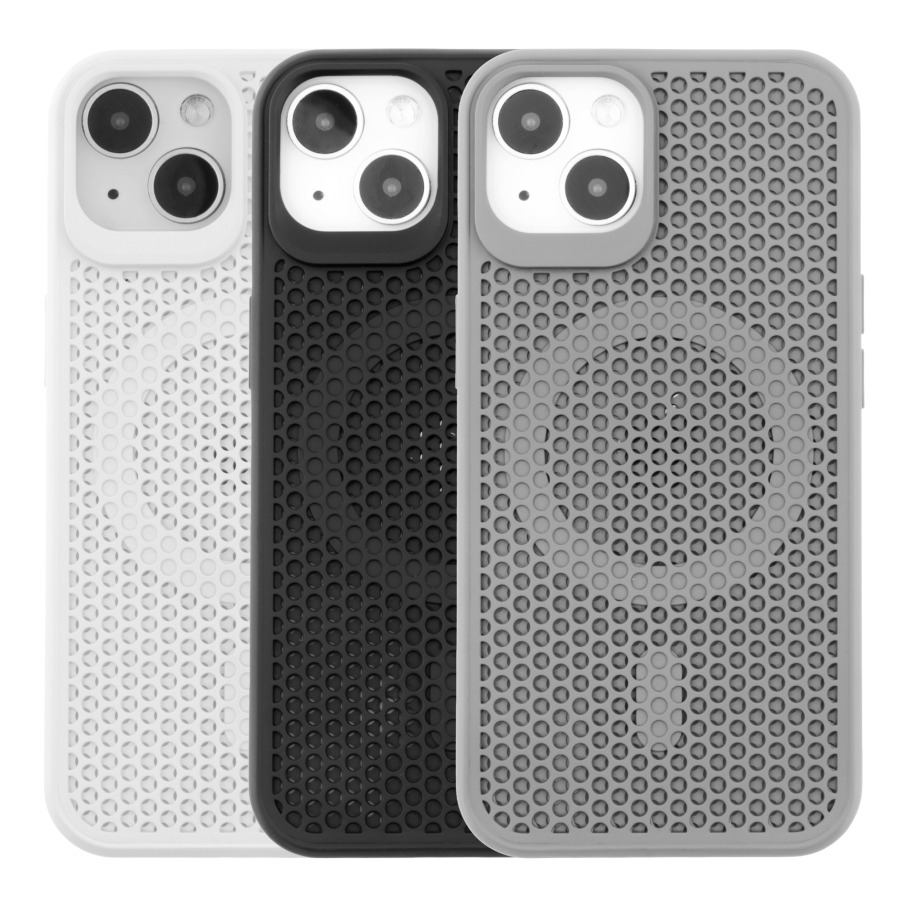 Чехол AG-ACRYLICS  Magsafe for Apple Iphone 14 (Silver Grey Titanium)