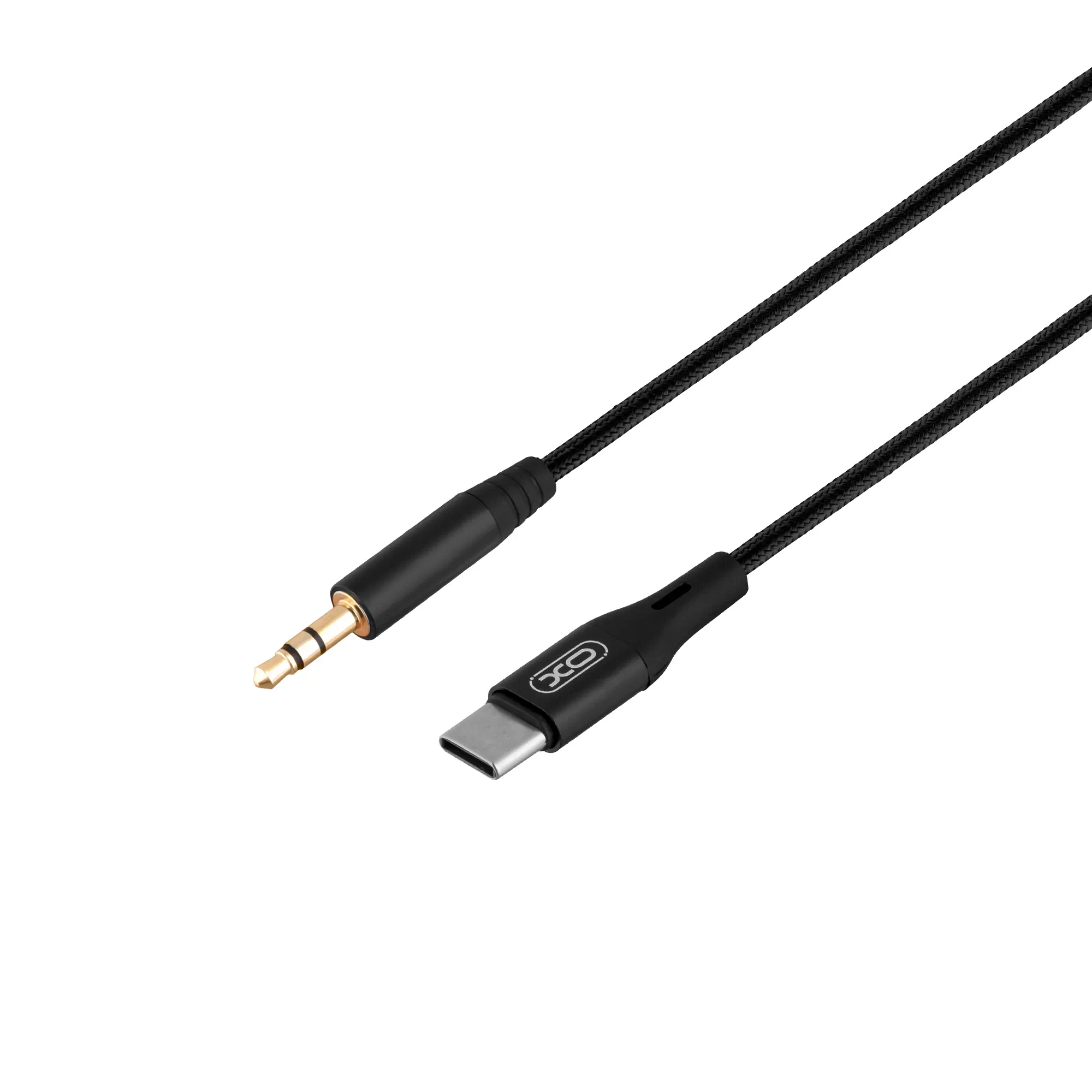 Переходник audio adapter Type-C to 3.5mm, цвет белый