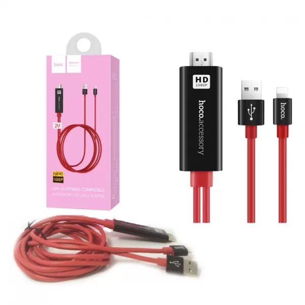 Переходник Hoco UA4 Lightning HDMI