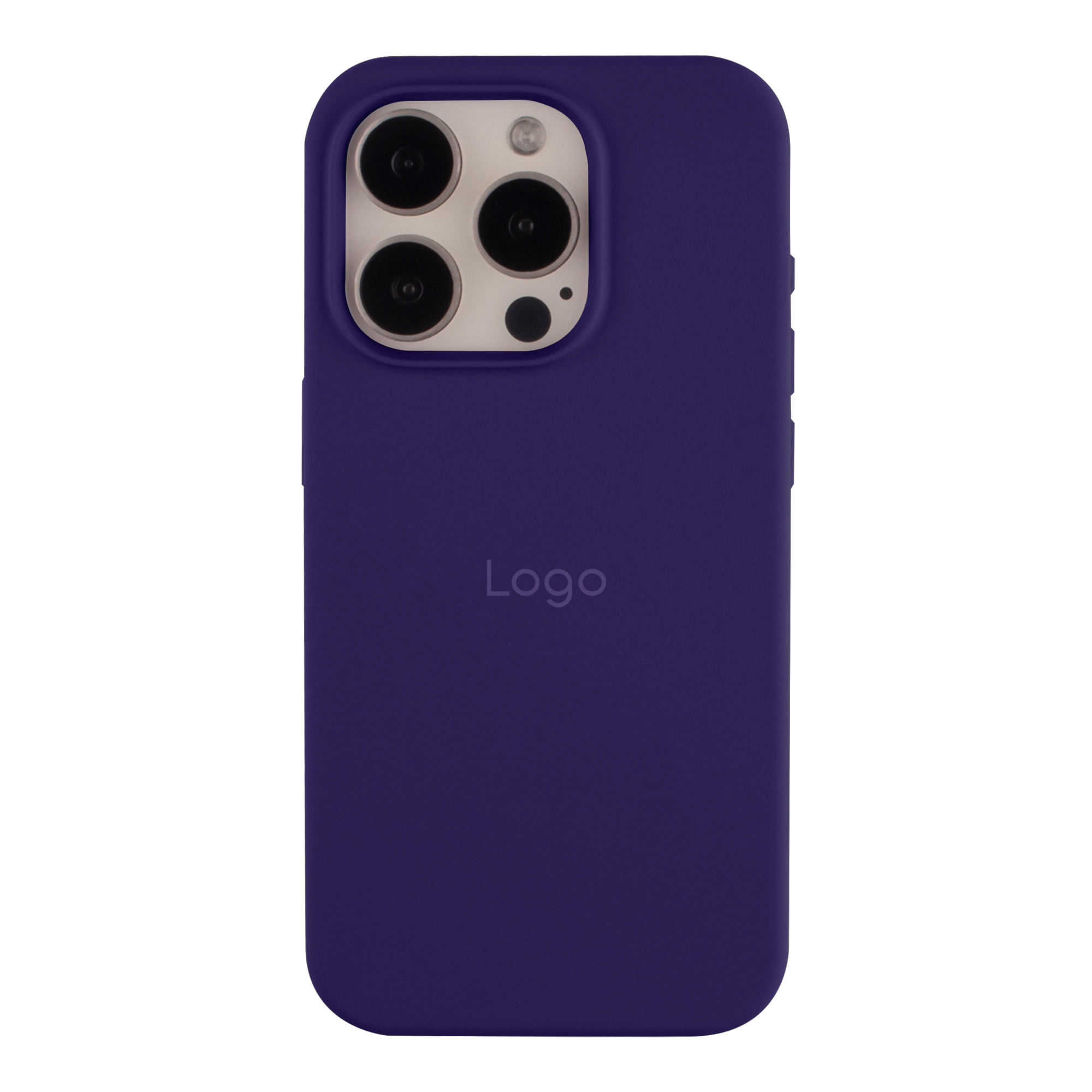 Чехол Silicone Case Full Size (AA) для iPhone 15 Pro (34.Purple)