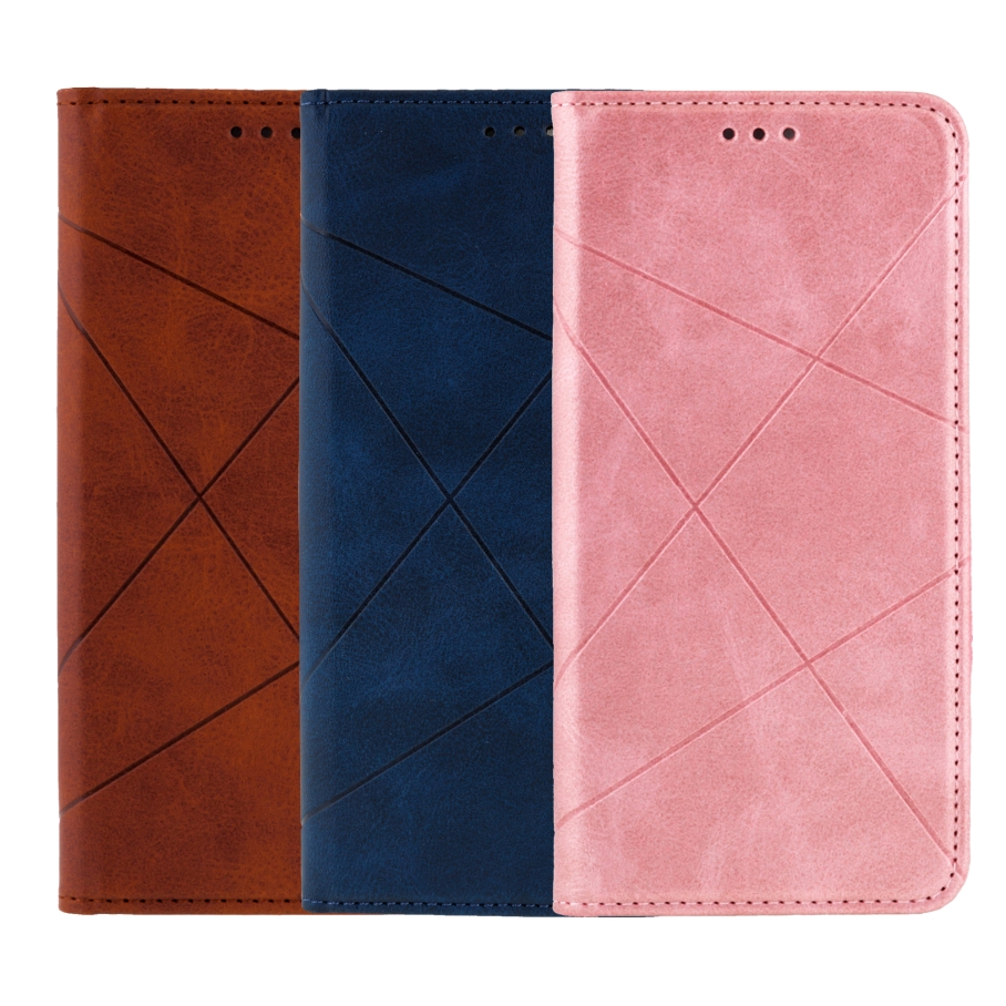 Чехол-книжка Business Leather for Samsung A01 / M01 (Коричневый)
