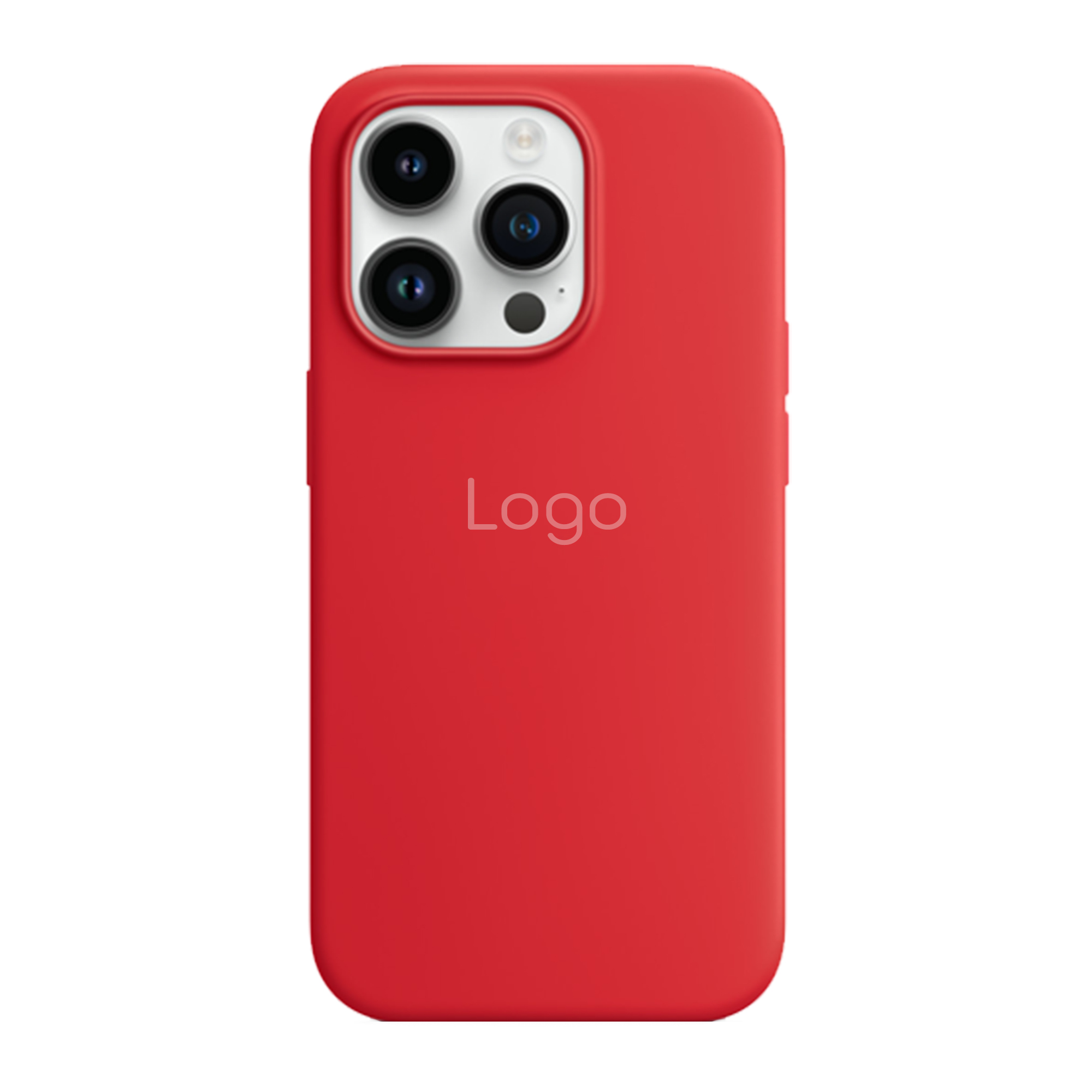 Чехол Silicone Case Copy Apple iPhone 14 Pro Square (Red, 12)