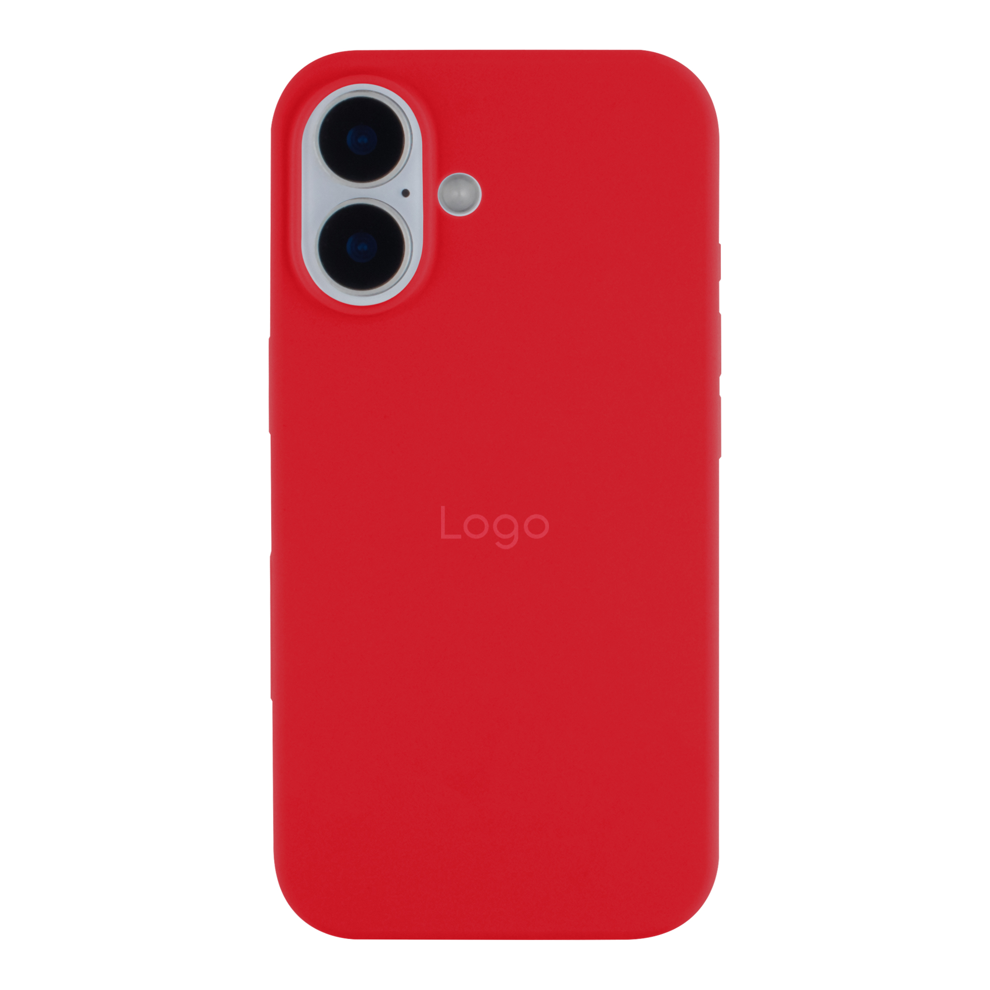 Чехол Silicone Case Full Size (AA) для iPhone 16 (14.Red)