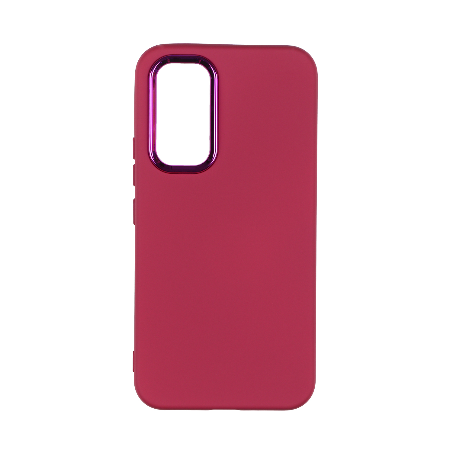 Чехол Silicone Cover Metal frame (AA) для Samsung Galaxy A54 5G (A546) (42.Maroon)