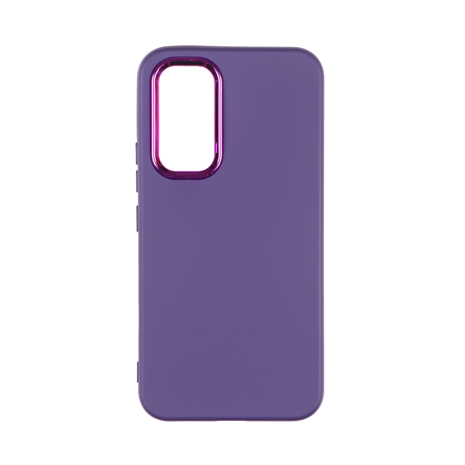 Чехол Silicone Cover Metal frame (AA) для Samsung Galaxy A54 5G (A546) (82.Elderberry)