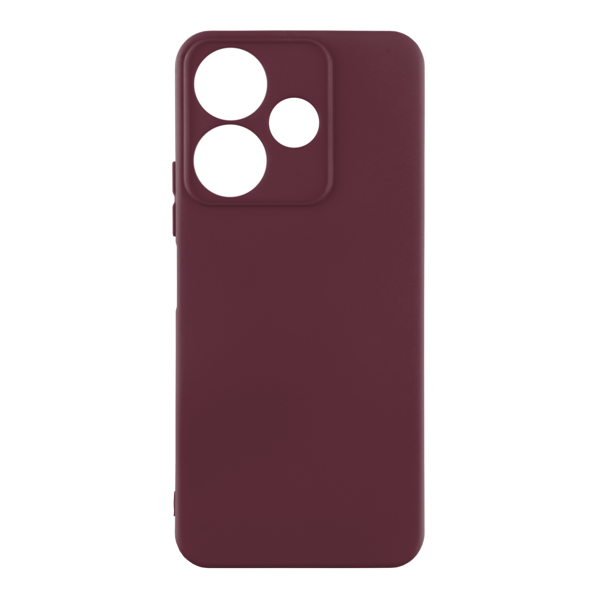 Avantis Full Silicone case Xiaomi Redmi Note 11 4G (Maroon)