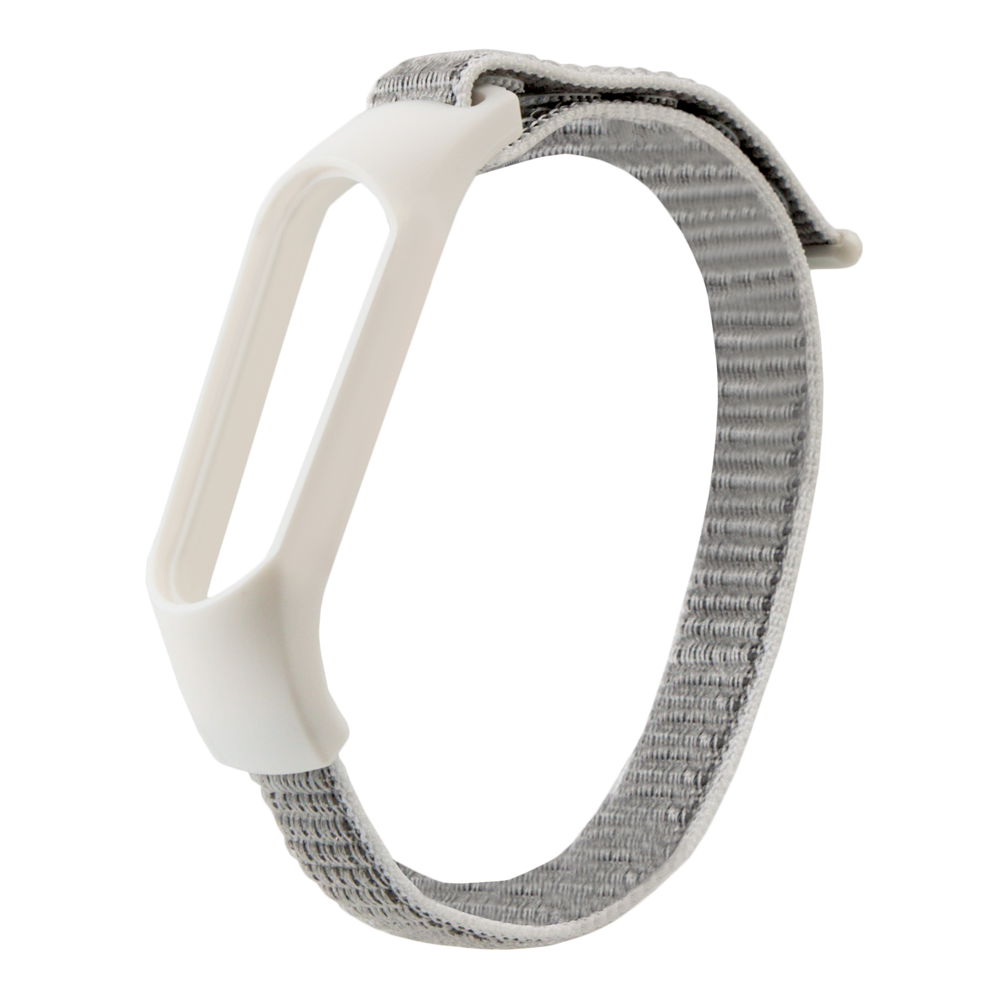 Ремешок для Xiaomi Mi Band 8 / 9 Nylon (White/Gray)