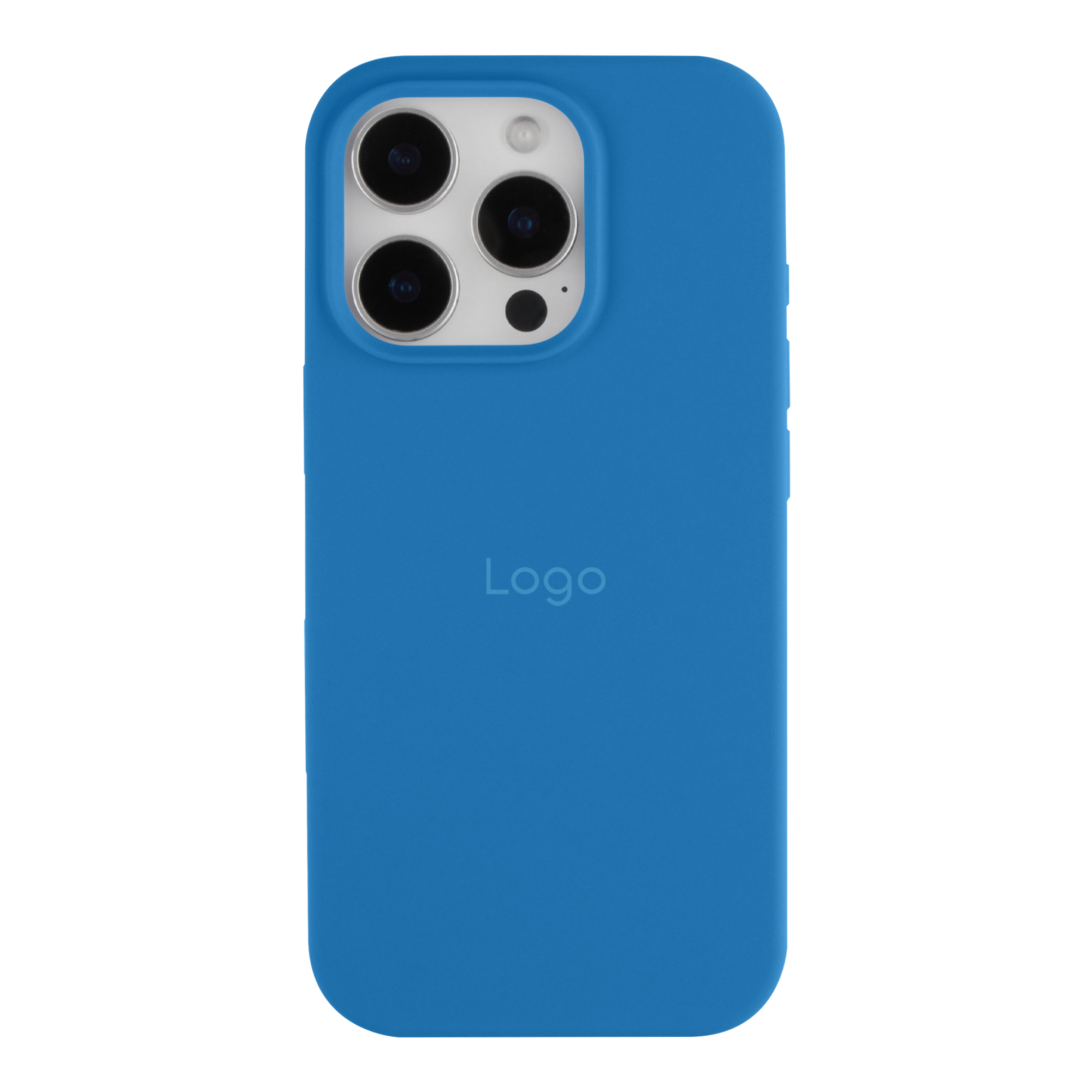Чехол Silicone Case Full Size (AA) для iPhone 16 Pro (03.Royal blue)