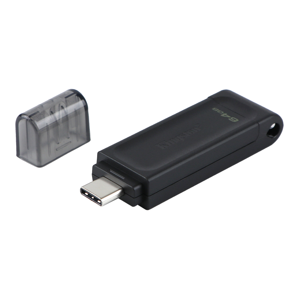 USB Flash Drive 3.2 Kingston DT 70 64GB Type-C (Черный)