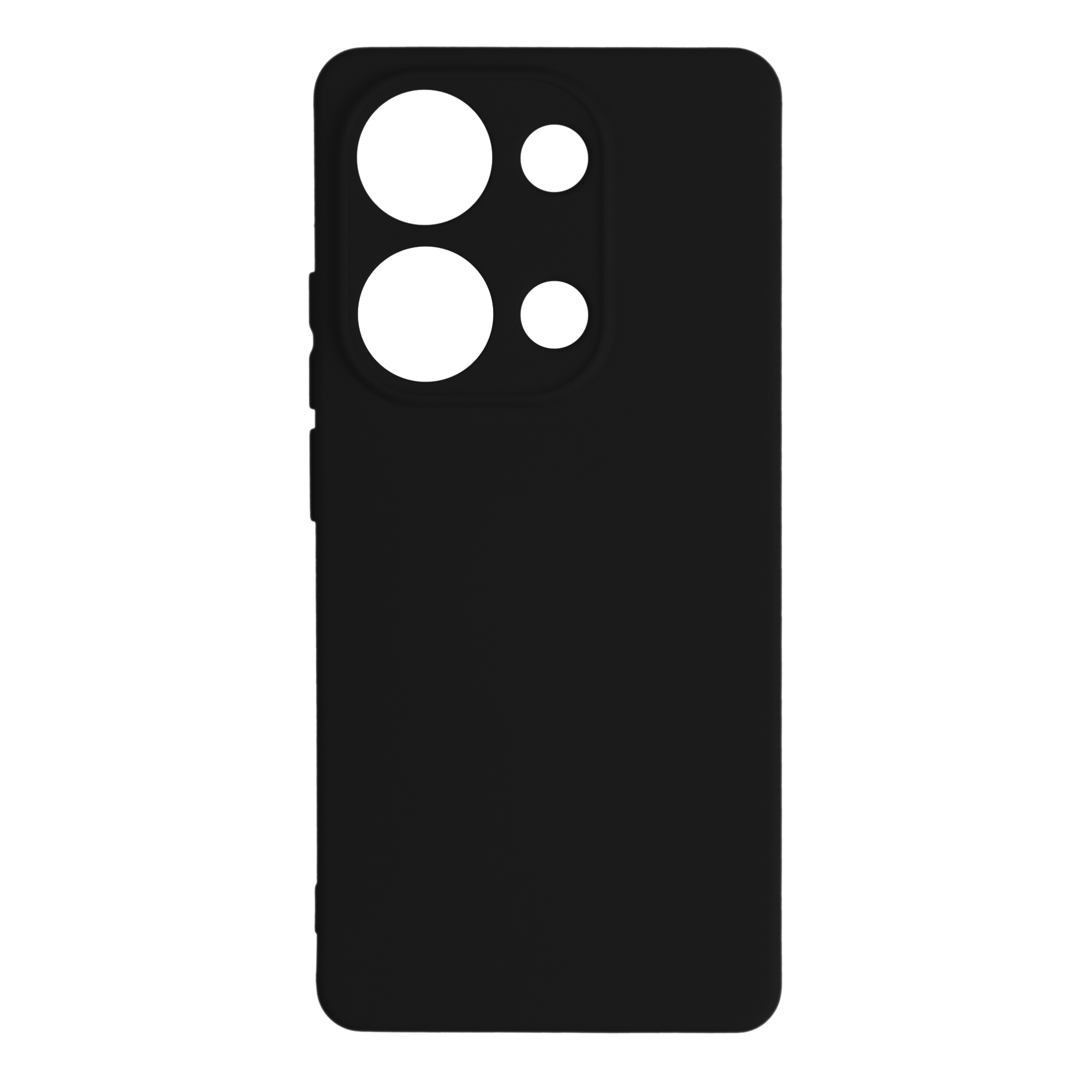 Чехол Silicone Cover Full Camera (A) для Xiaomi Poco F5 Pro (18.Black)