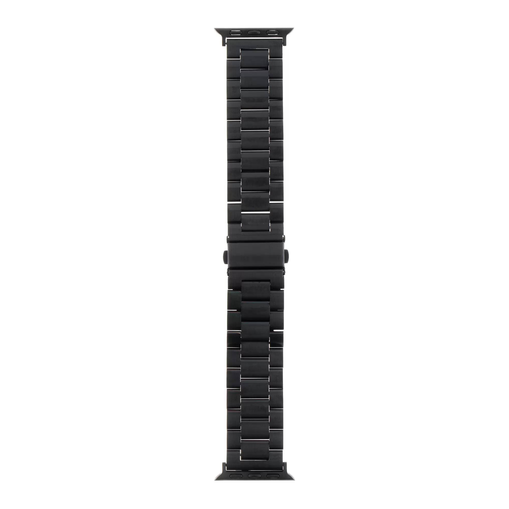 Ремешок Apple Watch Deep Steel 42/45/49mm, цвет серебристый/черный