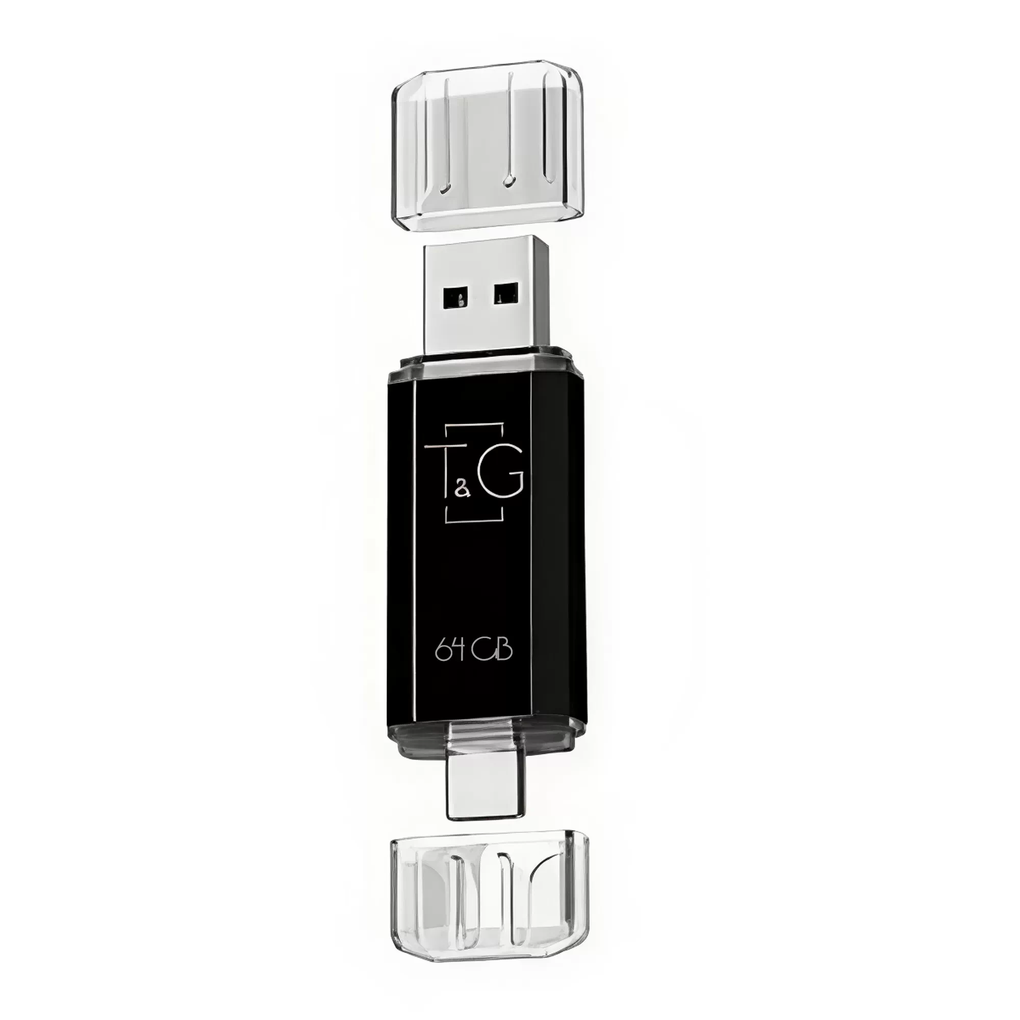 USB Flash Drive SanDisk Ultra Type-C 64Gb, цвет черный