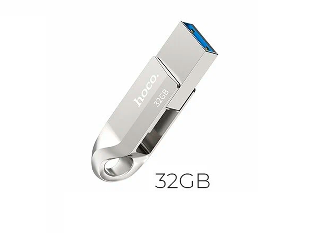 USB Flash Drive Hoco UD8 Smart USB3.0 32GB Type-C (Серебро)