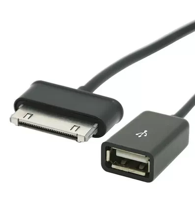 USB OTG для Samsung Tab 10.1, цвет черный