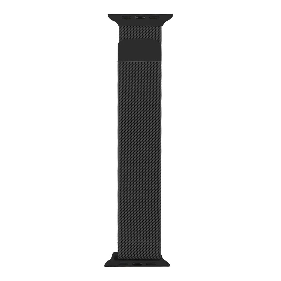 Ремешок для Apple Watch Milanese loop 38/40/41 mm, цвет черный