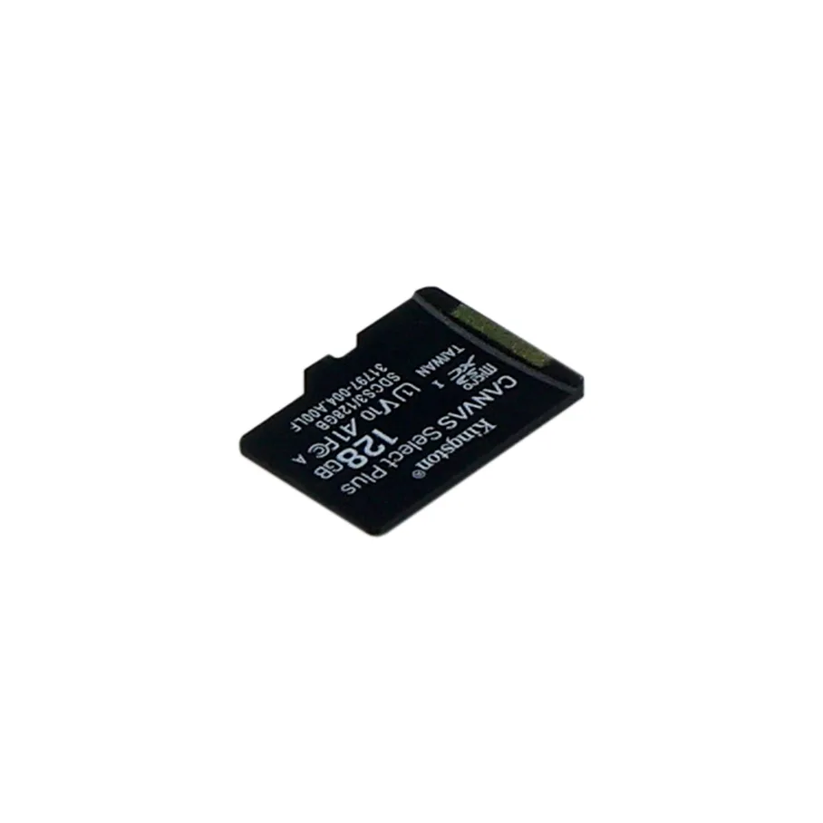 Карта Памяти Kingston Canvas Select Plus Gen3 microSDXC (UHS-1) 128gb 10 Class Черный