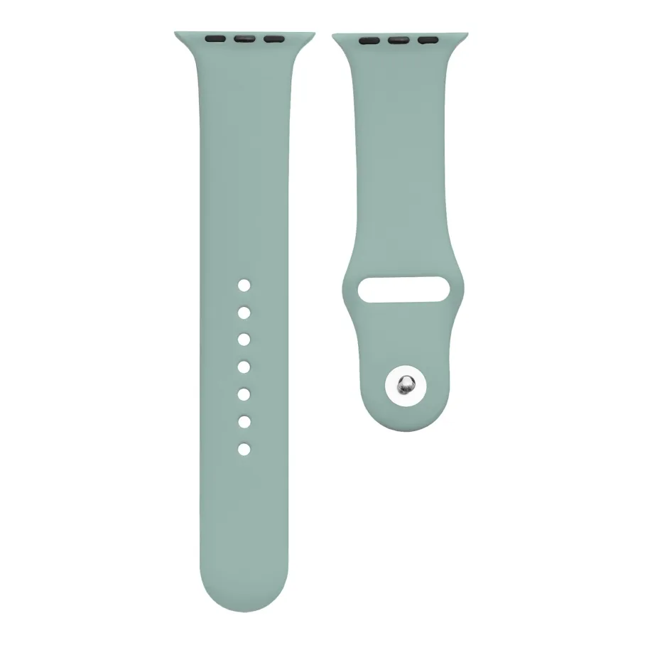 Ремешок для Apple Watch Band Silicone One-Piece Size-S 38/40/41 mm, цвет светло-голубой